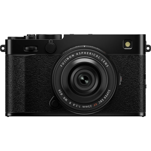 Fujifilm X-E5 Systemkamera Kit mit 23mm F2.8 WR Festbrennweite schwarz