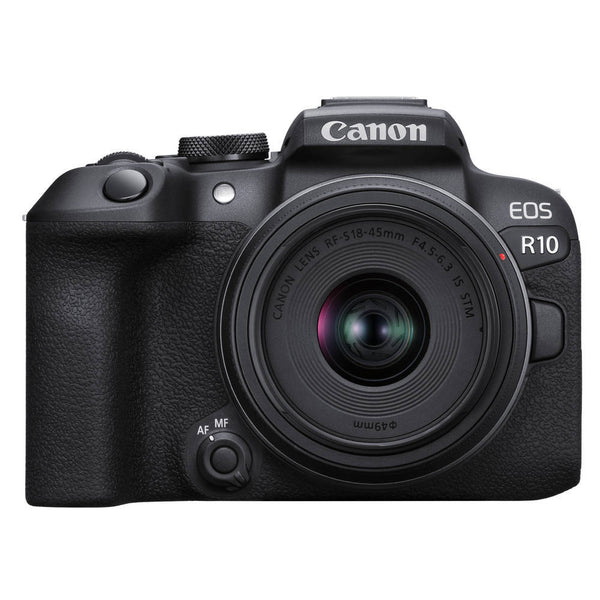 Canon EOS R10 Systemkamera mit 18-45mm Standardzoom-Objektiv Kit