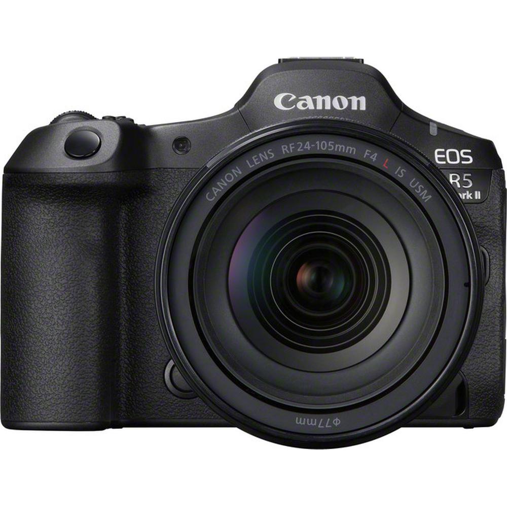 Canon EOS R5 Mark II Systemkamera mit RF 24-105mm F4 Standardzoom-Objektiv