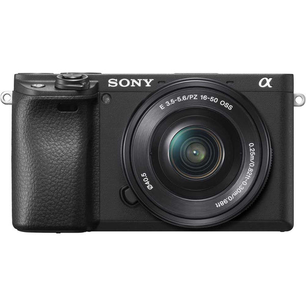 Sony A6400 Systemkamera mit 16-50mm Standardzoom-Objektiv