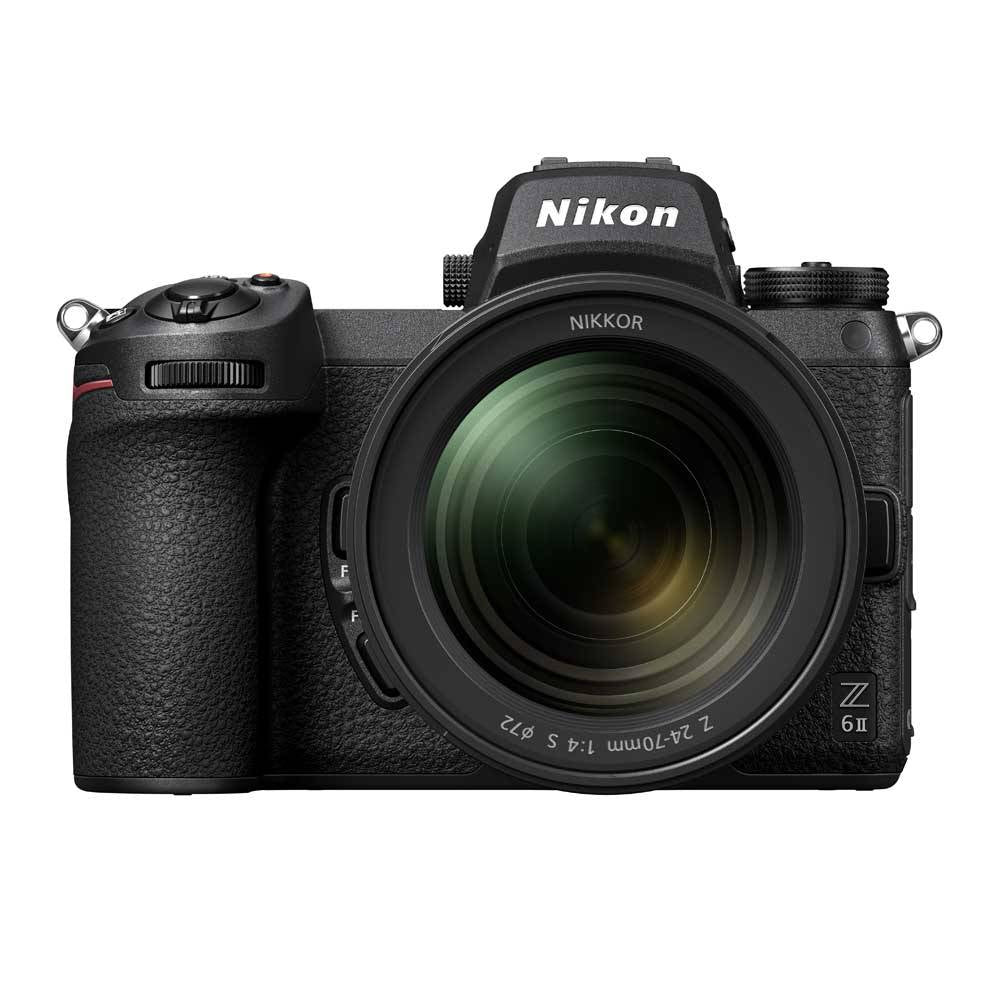 Nikon Z6 II Systemkamera mit 24-70mm F4 Standardzoom-Objektiv