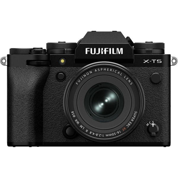 Fujifilm X-T5 Systemkamera mit 16-50mm Standardzoom-Objektiv Schwarz
