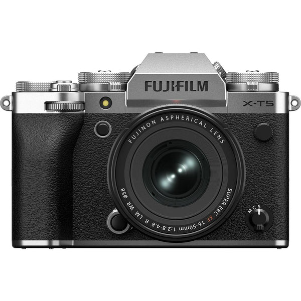 Fujifilm X-T5 Systemkamera mit 16-50mm Standardzoom-Objektiv Silber