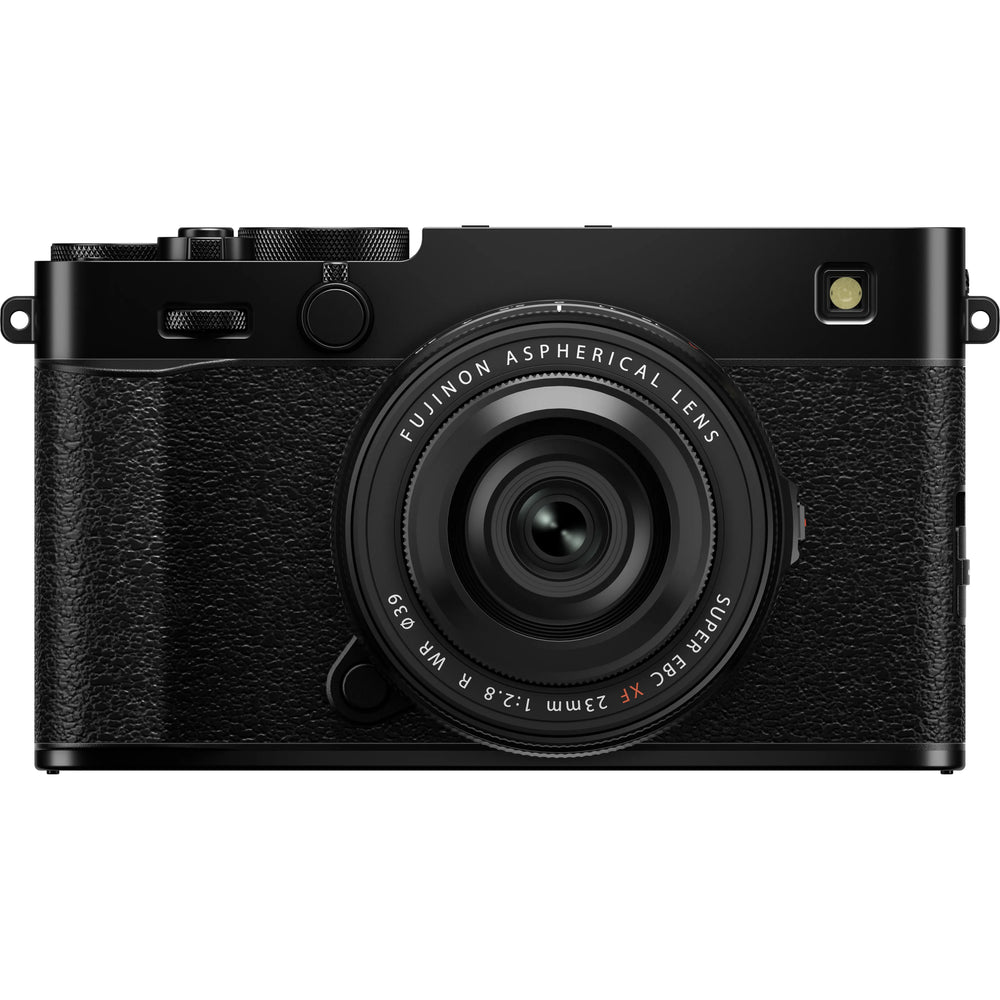 Fujifilm X-E5 Systemkamera Kit mit 23mm F2.8 WR Festbrennweite schwarz