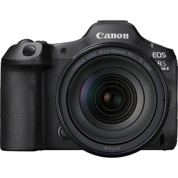 Canon EOS R5 Mark II Systemkamera mit RF 24-105mm F4 Standardzoom-Objektiv