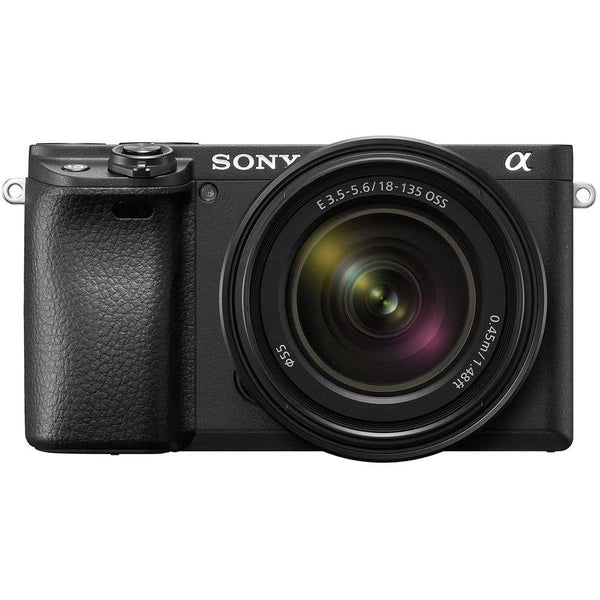 Sony A6400 Systemkamera mit 18-135mm F3.5-5.6 OSS Zoomobjektiv