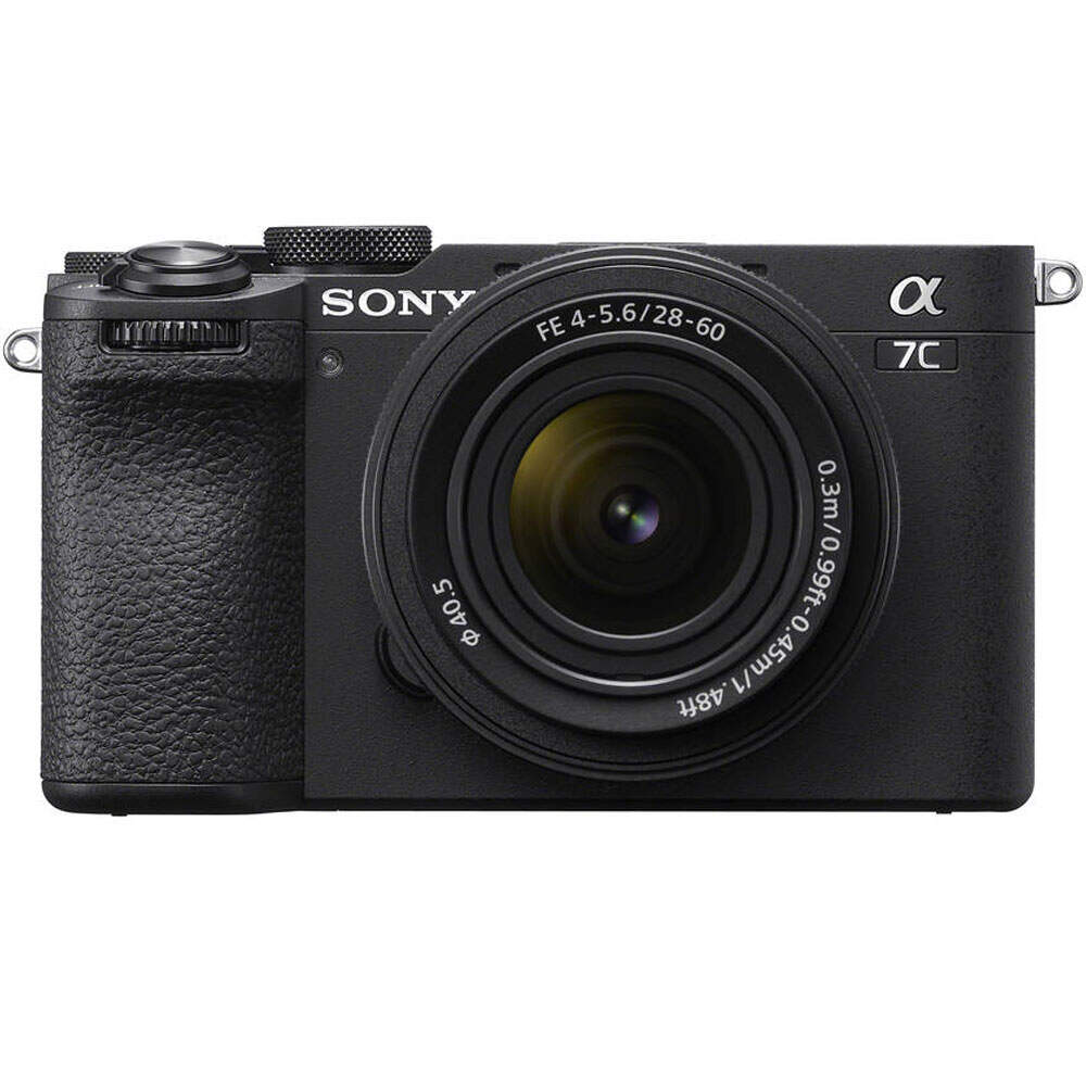 Sony A7C II Systemkamera Vollformat 33MP 28-60mm Standardzoom 4K schwarz