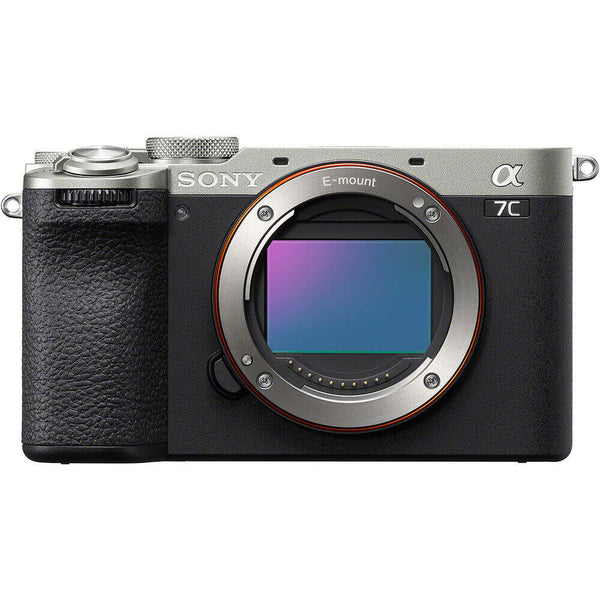 Sony A7C II Systemkamera Vollformat 33MP 4K Silber Gehäuse