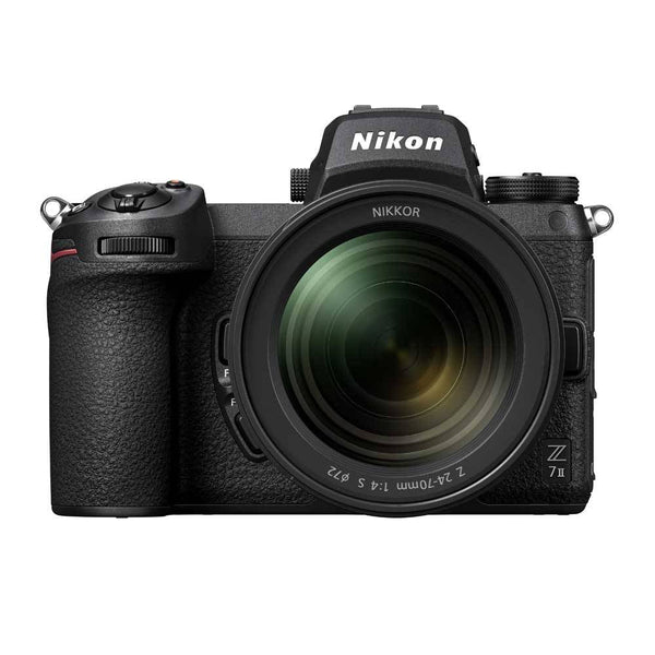 Nikon Z7 II Systemkamera mit 24-70mm F4 Standardzoom-Objektiv
