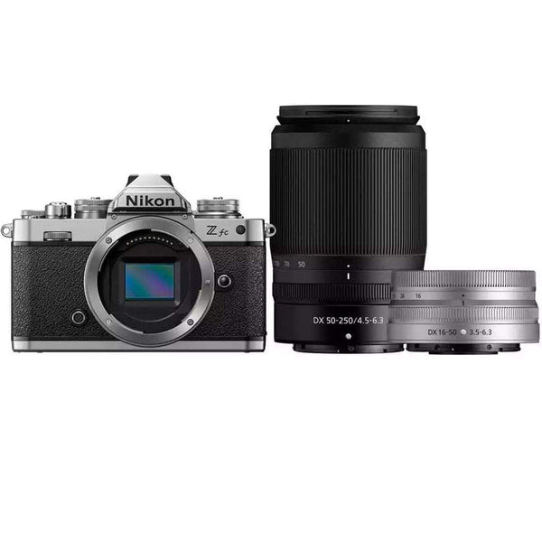 Nikon Z fc Systemkamera Twin-Lens-Kit 16-50mm & 50-250mm Zoomobjektive