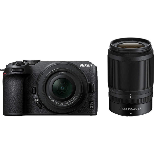Nikon Z30 Systemkamera mit 16-50mm und 50-250mm Objektiv Set