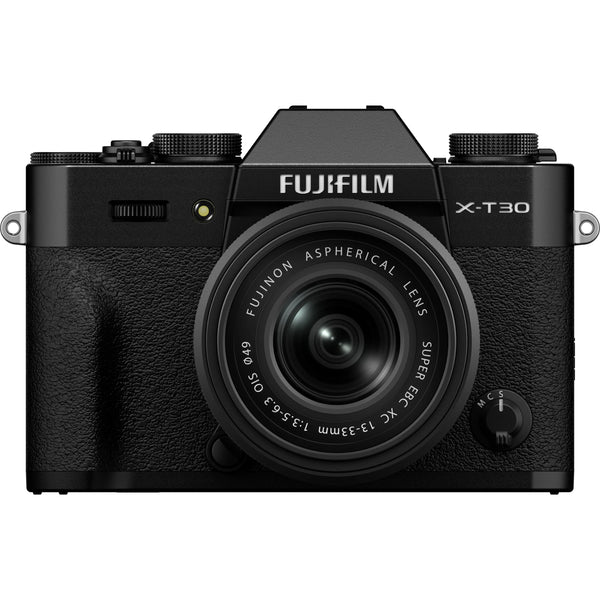 Fujifilm X-T30 III Systemkamera mit XC 13-33mm Objektiv Kit Schwarz